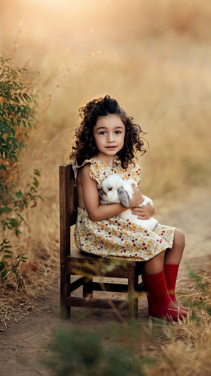 Sesión infantil con conejo · Natifabianofotoarte 1